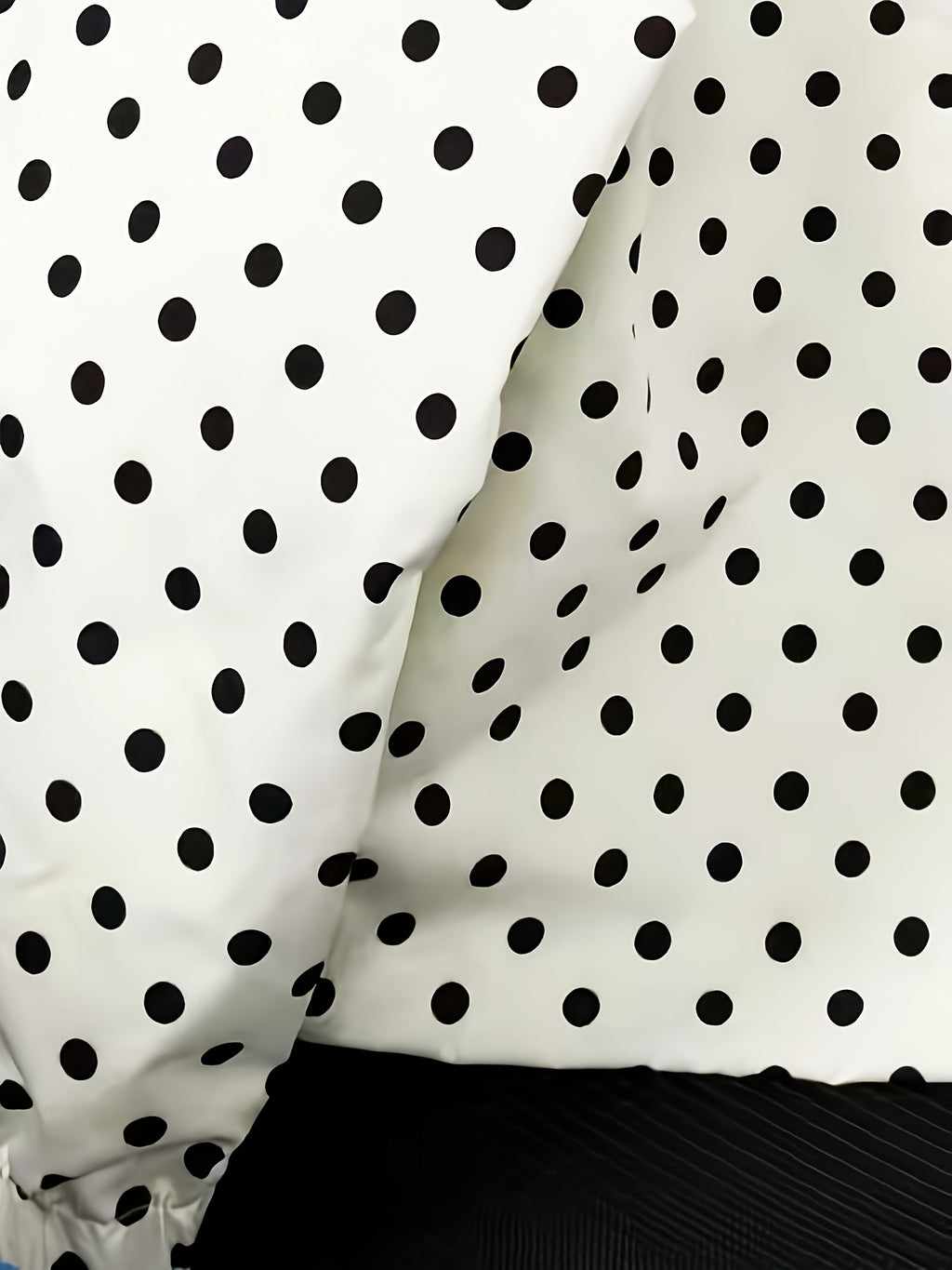 Women Polka Dot Hooded Jacket