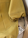 Women Half Zip Hooded Short Sleeve Top